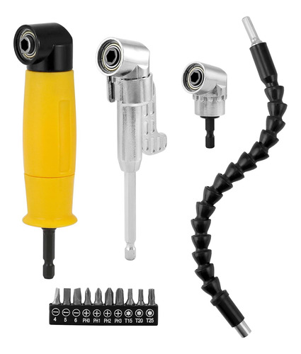 Kit De Accesorios De Taladro Profesional Con Acero Al Cromo