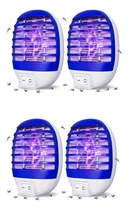 Comprar 4 Pcs Lampara Mata Mosquitos Eléctrico Matamoscas Repelentes