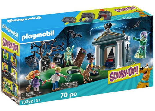Playmobil Scooby-doo Aventura En El Cementerio 70 Pz Oferta