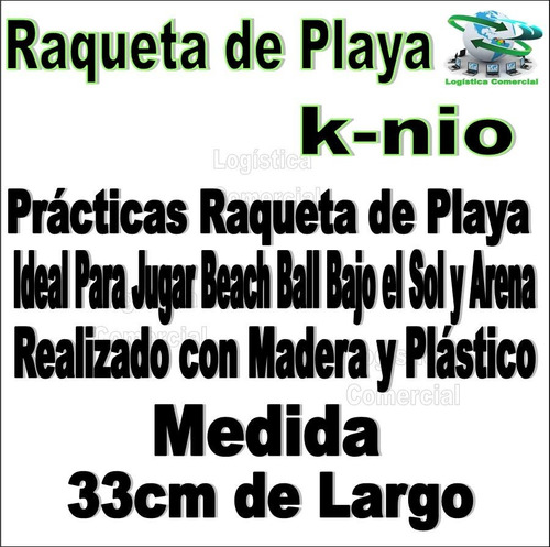 Imagen 7 de 10 de Raqueta De Playa Beach Ball Sol Y Arena Pelota