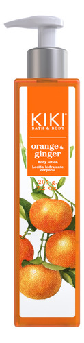 Kiki Orange Y Ginger Gel De Ducha + Body Splash + Hidratante