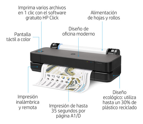 Plotter Hp Designjet T230 De 24