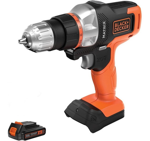 Taladro Black Decker 20 V Max Matrix Inalámbrico 