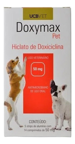 Doxymax Pet Display 50 Mg - 70 Comprimidos