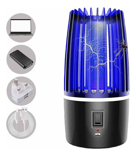 Lâmpada Usb Portátil Exterminadora De Repelente De Mosquitos