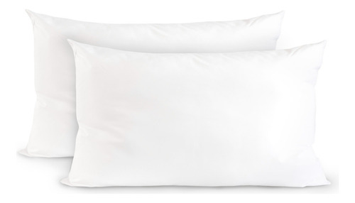 2 Almohadas Dues Terapéutica Cervical Queen Size Color Blanco
