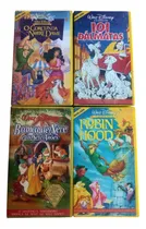 Comprar Lote De 4 Fitas Vhs Desenhos Clássicos Da Disney
