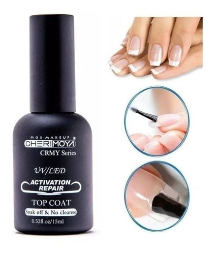 Top Activation Repair Crmy Cherimoya 15ml Activador De Color Color Transparente