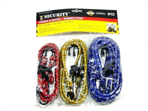Imagen 2 de 2 de Liga Para Amarre Moto Bicicleta Set De 3 Unidades, Seguridad