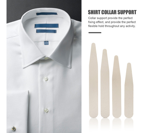 40 Piezas De Soportes Para Cuello De Camisa Para Hombre, Hom
