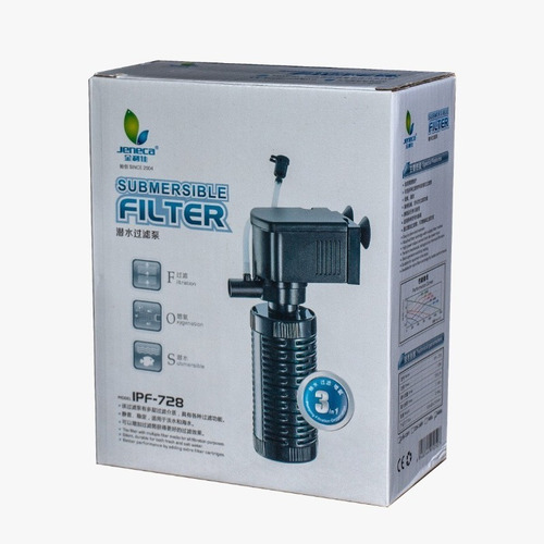Filtro O Cabeza Poder Para Acuarios Pecera 720 Litros / Hora
