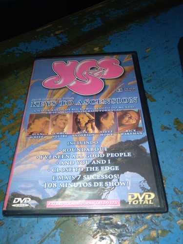 Dvd Brasilero De Yes-keys To Ascension