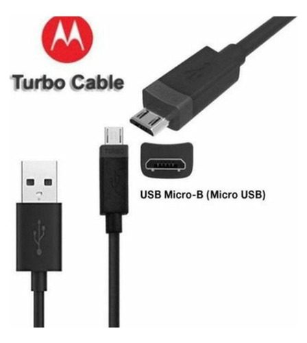 Cable De Datos Motorola Micro Usb 1 Metro 