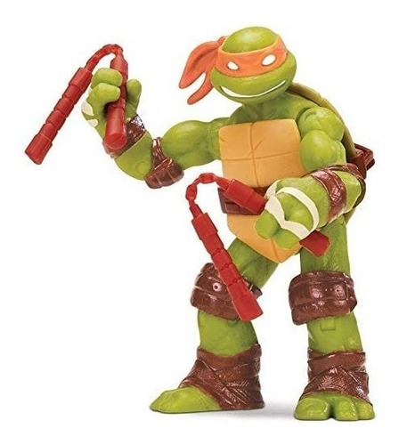 Boneco Tartarugas Ninja Michelangelo 10cms Lacrado