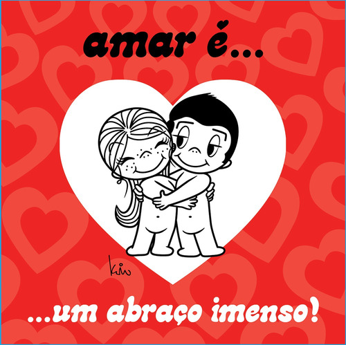 Amar é... Um abraço imenso!, de Casali, Kim. Editorial VR Editora, capa dura em português, 2015