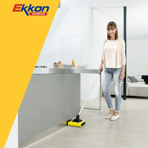Imagen 4 de 10 de Barredora Escoba Eléctrica Karcher 210 Mm Batería Kb 5