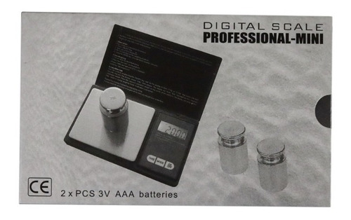 Imagen 6 de 10 de Bascula Digital Gramera 0.01gr 200gr Gramo Quimica Joyeria