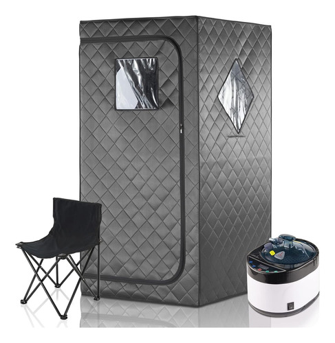 Sauna Tamaño Completo; Generador D/vapor 1600 W 4 L; Idotodo