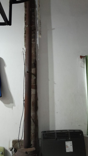 Salamandra A Leña Con Todos Sus Acc Y Caño De Hierro Fun. (Usado)