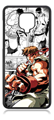 Funda Protector Para Xiaomi Note 9s Street Fighter