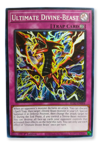 Yugi-oh! Ultimate Divine-beast Egs1-en004 Super