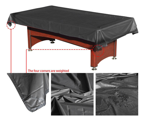 Cubierta De Mesa De Billar Funda Para Mesa De Billar Snooker