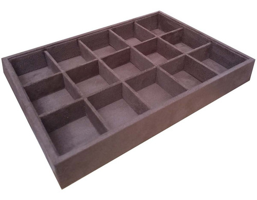 Kit Joalheria Vitrine Mostruário 2 Bandejas