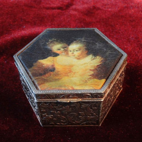 Caja Con Imagen Two Sisters , De Jean-honoré Fragonard (Usado)