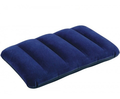 Almohada Inflable Lexus Individual 45x30x10 Cm Color Azul