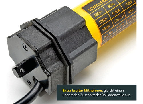 Motor Para Persiana Maxi Plus 20 Nm Schellenberg Alemán