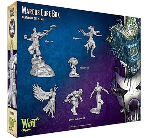 Malifaux Tercera Edición Arcanistas Marcus Core Box