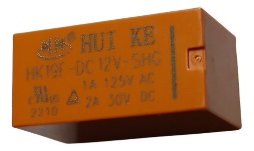 Rele Relay Hk19f-dc5v-shg 2 Polo 2 Pos. 5 V 125v 2a