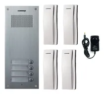 Comprar Kit Portero Electrico Commax 4 Departamentos Telefonos Audio