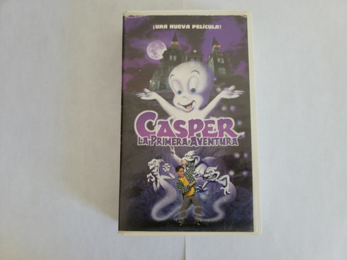 Casper La Primera Aventura Cassete Vhs