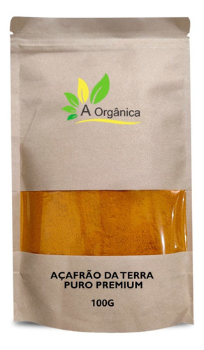 Açafrão Da Terra Puro Premium - 100g À Orgânica