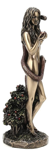 Veronese Design 9 5/8 Tall Eve In The Garden Of Eden Cold C