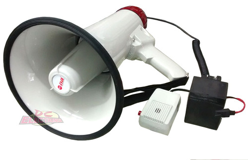 Megafono 35watt Lector Sd/usb, Bateria Recargable, Sirena