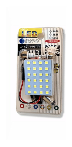 Placa 24 Led Luz Interior De Techo Para Auto