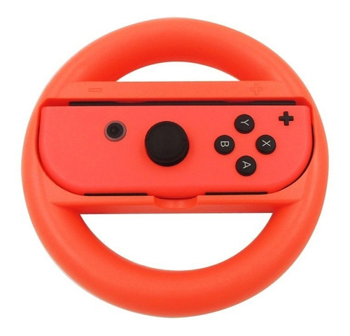 Volante Nintendo Switch Para Control Joy Con Rojo