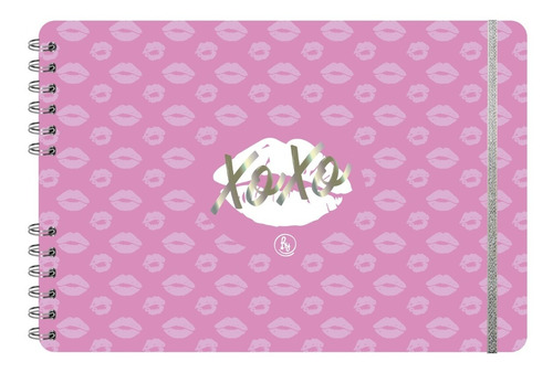 Planner Perpetuo Ry Notebook Kiss Violeta Fluo 17x25 Cm 