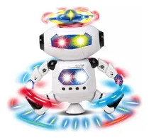 Comprar Robot Bailarin  Luminoso Sonido Proyector Gira 360 Grados 