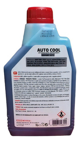 Aditivo Radiador Motul Auto Cool Expert 1 Lt Pronto Uso