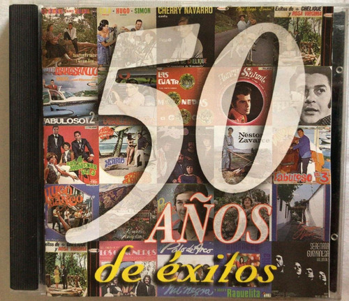 50 Años De Exitos. Cd Original Usado. Qqg. Ag.
