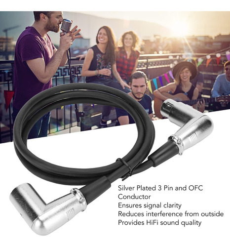 Cable De Micrófono Macho A Hembra, Cables Xlr Con Conductor