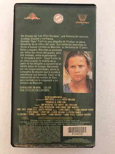 Vhs Preguntale Al Sr. Luna Reese Witherspoon Man In The Moon (Usado)