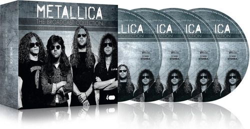 Metallica - A coleção Broadcast - 4 CDs Nuevo Europeo