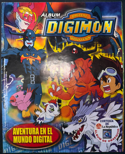 Álbum Digimon 1 De Navarrete Año 2000 Peruano