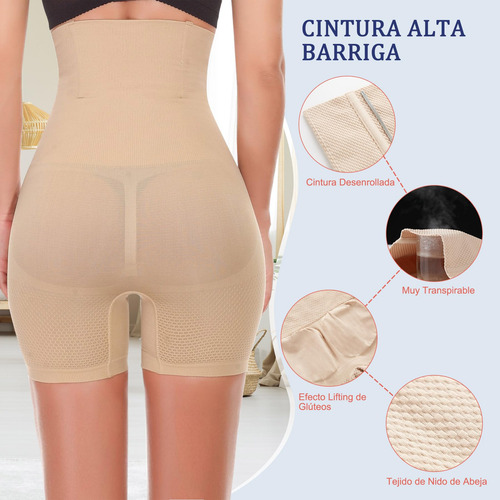 2 Pcs Fajas Para Mujer Moldeadora Calzones Cintura Alta