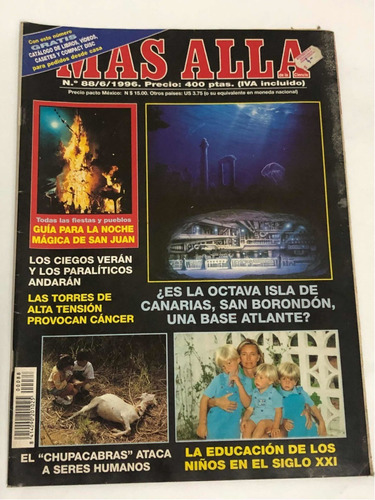Revista Mas Alla Nro 88 Junio De 1996
