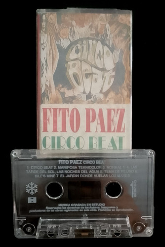 Fito Paez- Circo Beat-  Casette